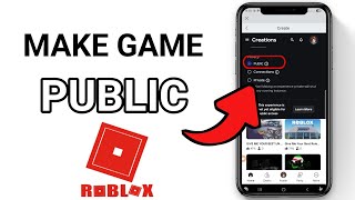 🎮 How to Make Your Game Public on Roblox Mobile (2026) screenshot 4