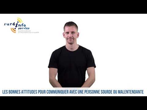 Les bonnes habitudes pour communiquer avec une personne sourde ou malentendante