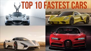 TOP 10 FASTEST CARS IN THE WORLD 2020