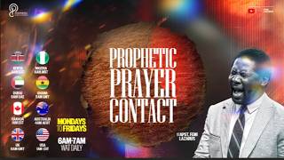 PROPHETIC PRAYER CONTACT || 20TH AUGUST 2026