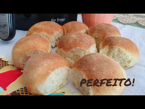 PÃO FÁCIL NA AIRFRYER | Daisy Limas
