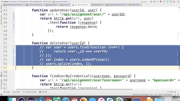 4.9 Deleting data from node.js from angular in MEAN app - undergrad webdev summer 1 2017