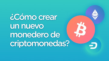 ¿Cómo crear un monedero de criptomonedas?