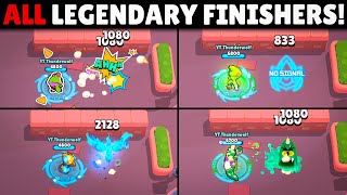 All The Legendary Skin Finishers In Brawl Stars #mutations #brawlstars