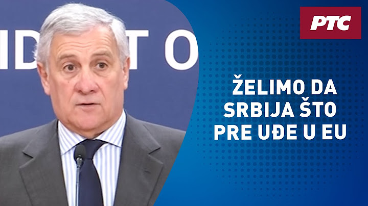 Vučić: Velika vest što će Italija učestvovati na Ekspu; Tajani: Želimo da Srbija što pre uđe u EU