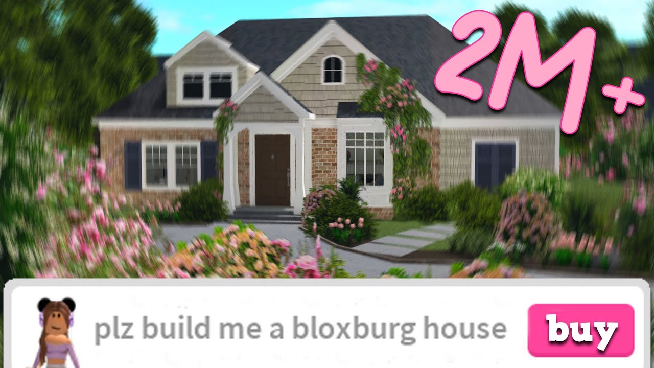 Build you a house in bloxburg, fully customized by Xxaminaaxx