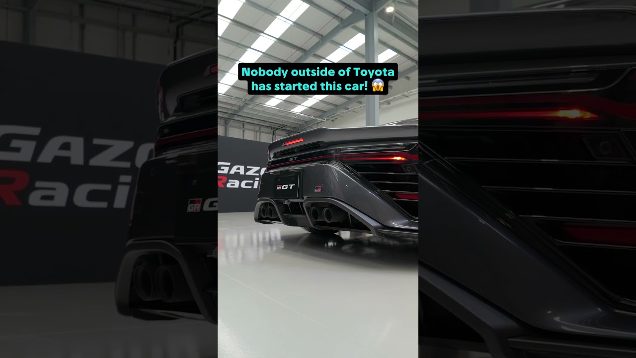 EXCLUSIVE: EU spec Toyota GR GT startup & revs!