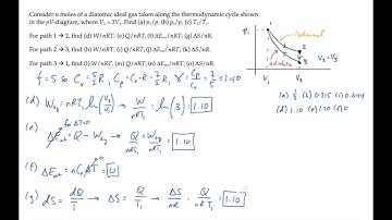 Thermodynamics: Thermal Processes. Level 2, Example 1