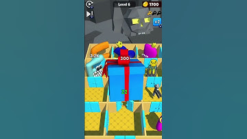 Alphabet Room Maze Gameplay S vs E  Lv.6 #shorts