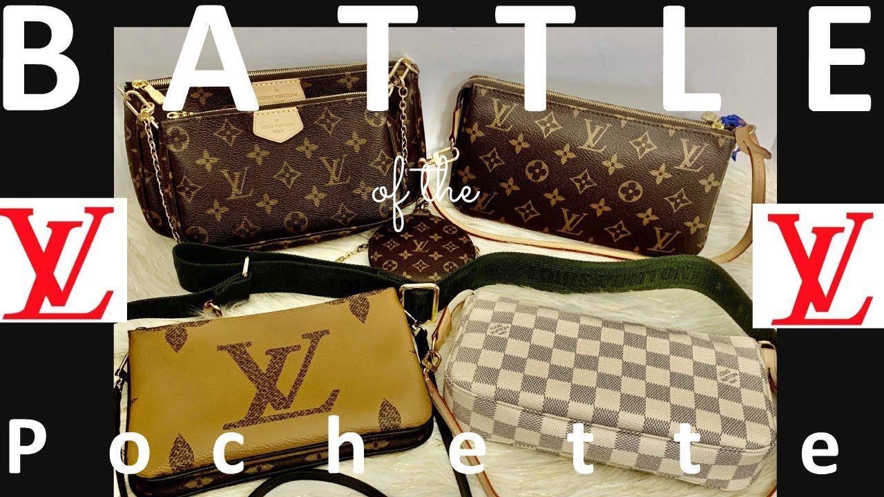 LV:Louis Vuitton Battle of the Pochette // Double ,Multi