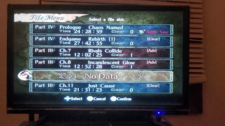 Data transfer freeze in Fire Emblem: Radiant Dawn
