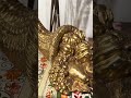 Raz 17" Gold Cornucopia Fall Figure Decoration 4617798