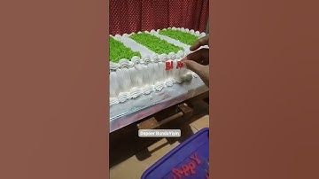 Thumbnail of Kue ultah lapangan bola #cakeulangtahun #kueultahanaklakilaki