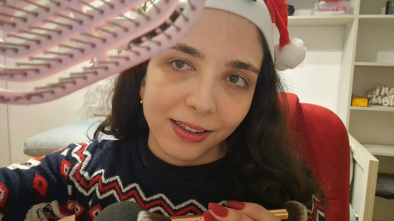 ASMR Roleplay: Crăciunița are grija de tine🫂😊(Personal attention,semi-inaudible)