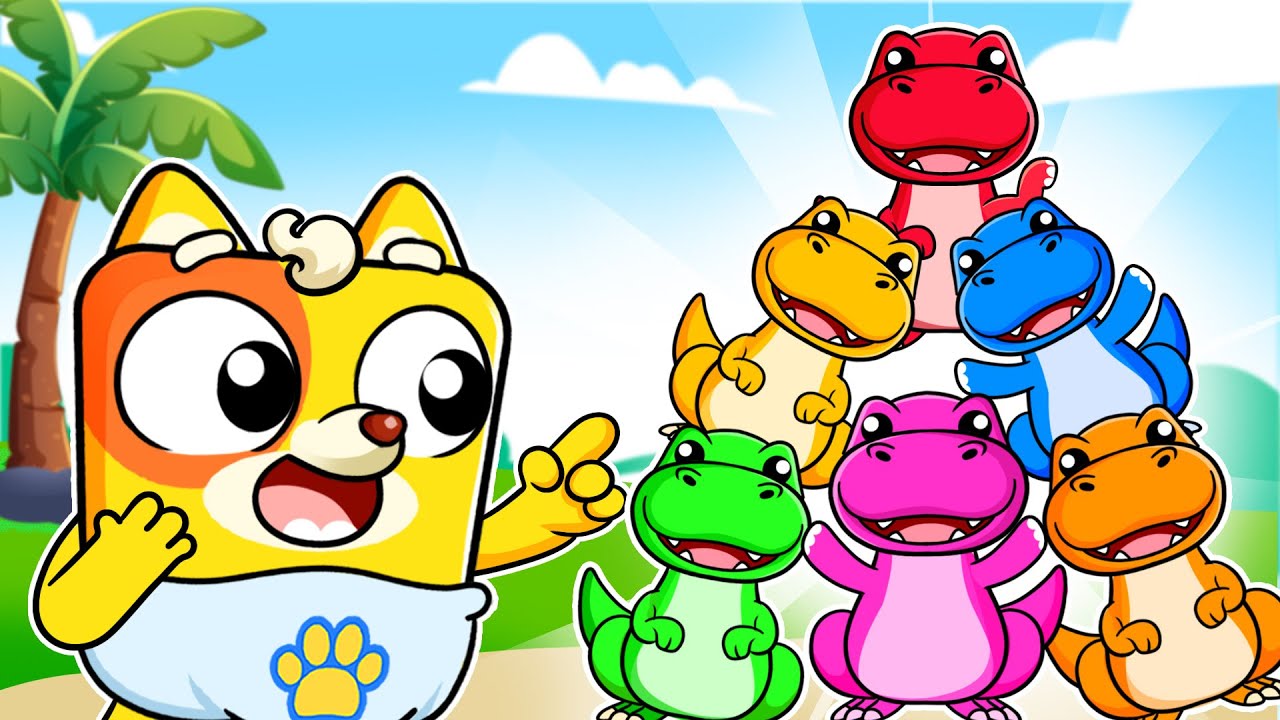 Where is Mommy? | Learn Numbers with Ten Little Dinosaurs | Baby Ringo ...