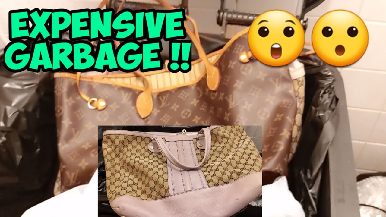 louis vuitton garbage bag