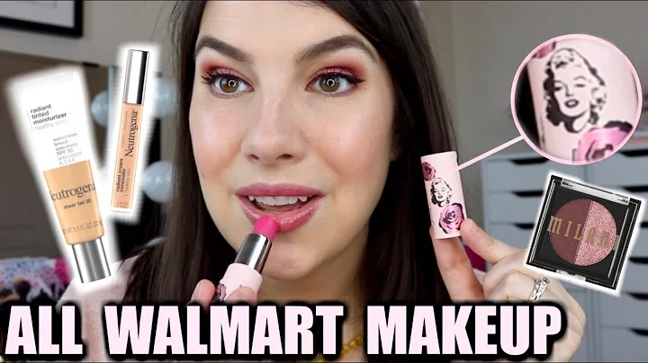 I TRIED WALMARTS NEWEST MAKEUP Some Big Hits!