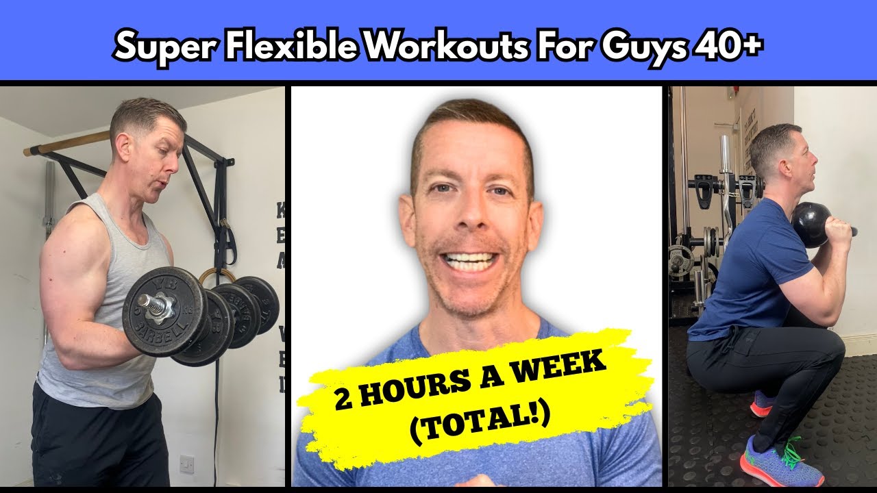 Fit After 40: Flexible WORKOUTS for Busy Men Over 40 - YouTube