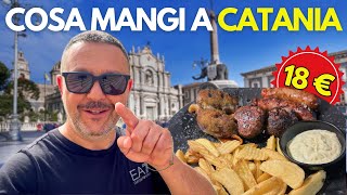 COSA MANGI a CATANIA con 18€  SICILIA STREET FOOD TIPICO  Vincenzo Troisio #streetfood