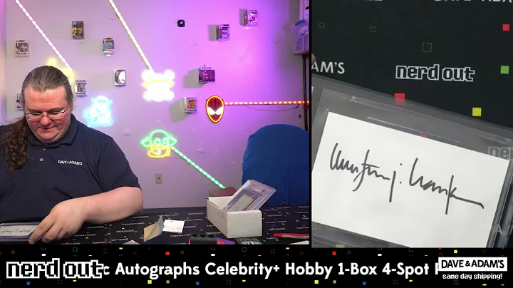 2024 Historic Autographs Celebrity+ Hobby 1-Box 4-Spot Random Card Break #1 6/4/2025