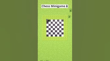 Thumbnail of Minecraft Chess Minigame♟️(Does it actually WORK?) #Shorts