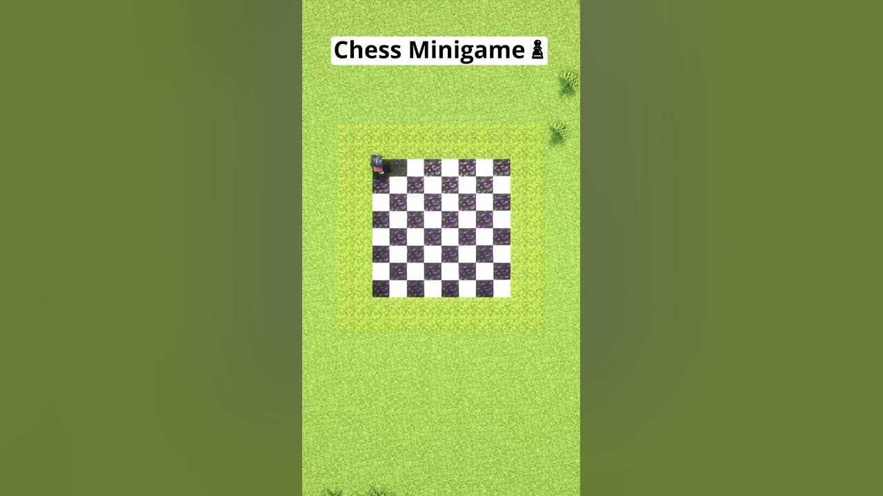 Minecraft Chess Minigame♟️(Does it actually WORK?) #Shorts Minecraft Chess Minigame♟️(Does it actually WORK?) #Shorts