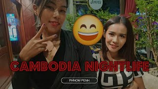 Cambodia Nightlife - Phnom Phen - Street 130 & 136 - Mekong Riverside