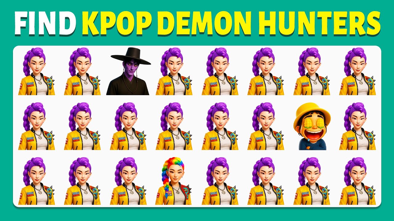 Find the ODD One Out - KPop Demon Hunters | Huntrix, Saja Boys, Rumi, Jinu, Baby Saja | Cow Quiz