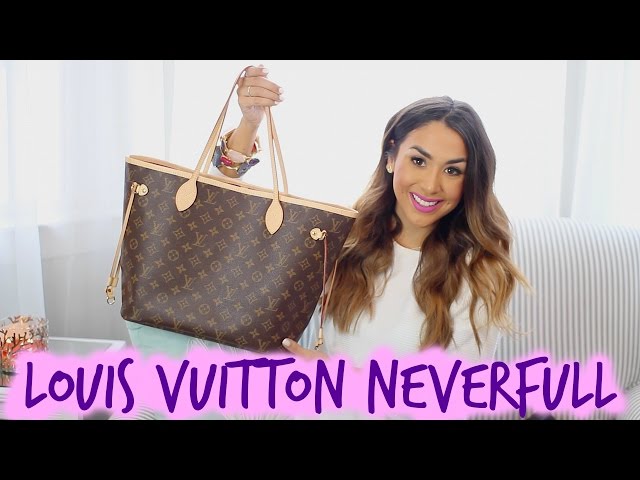 What's in My Purse?! LOUIS VUITTON NEVERFULL MM