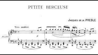 Jacques De La Presle Petite Berceuse