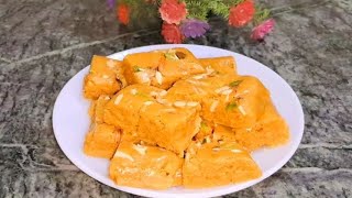 Halvai Style Mohanthal Sweet Mithai Recipe | Danedar Besan ki Mithai | Palace kitchen
