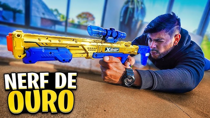 Nerf Surgefire com Tambor Insano! 