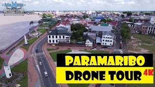Paramaribo, Suriname 🇸🇷 4K Cinematic Drone Tour