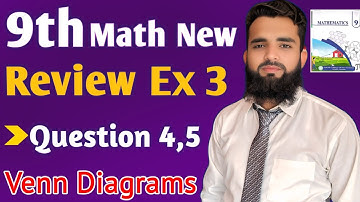 Class 9th Math New Book Review Exercise 3 Question 4,5 | Chapter 3 Review Ex.3 Q4,5-PCTB