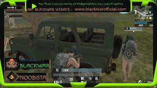 LIVE TOURNAMENT #687 PUBG MOBILE LITE SPONSORED BY BLACKWAR   || NOBISTA GAMING