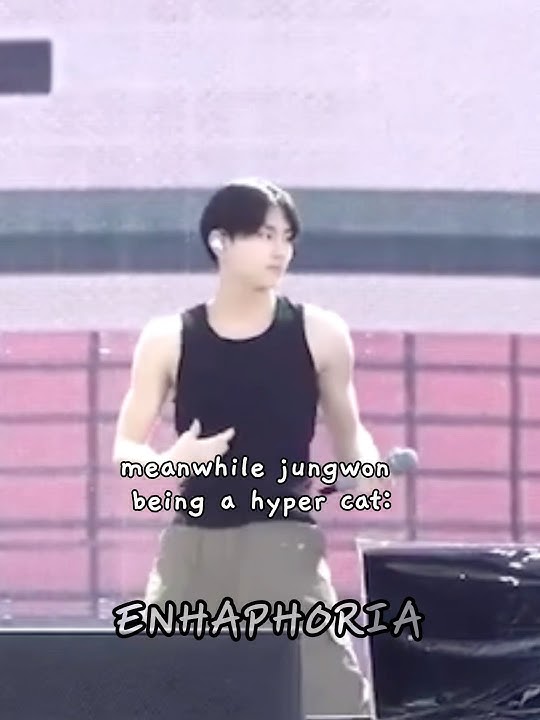 other members covering up from the sun, meanwhile Jungwon: #enhypen #enhypenmembers #kpop