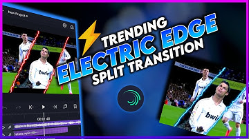 Trending Electric Edge Split Transition|Alightmotion Malayalam Tutorial|2021|ABU PKD Editz