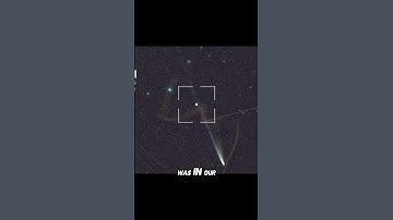 ☄️ Did Comet Lemmon Just Create a Cosmic Illusion? #comet #meteor #space
