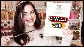O.W.L.s MAGICAL READATHON TBR 2019 | Book Roast