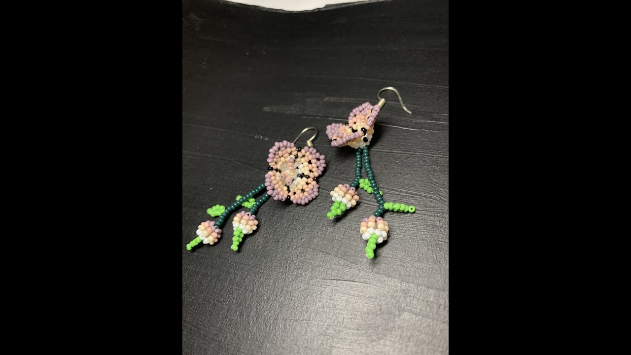 FLORES CUATRO PETALOS 3D PASO A PASO TONOS LILAS