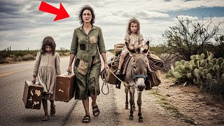 Despreciada Por Su Familia, Una Pobre Madre Soltera Camina Por El Desierto Hasta Encontrar Un Hogar
