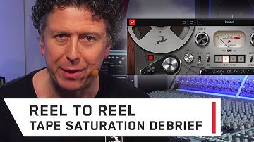 Exploring the Synergy Core Native Reel To Reel tape saturation by Antelope Audio