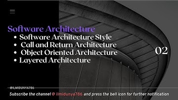 Software Architectural styles | part -2/2 | Software Architecture | Call and return | OOA | Layered