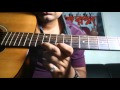 Chole geso Tate Ki Guitar Lesson - Lead, Rhythm & Chords