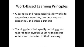 Work Based Learning in Rural Communities