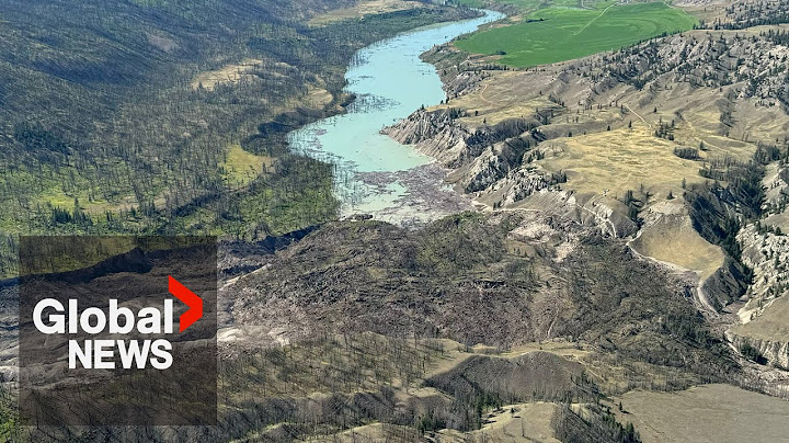 BC landslide: Fears of giant water gush in Chilcotin River rise
