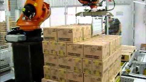 Kuka Single Cell Palletizer