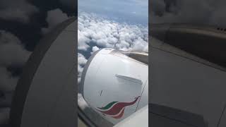 Melihat Keindahan Awan Di Atas Pesawat   Pendek  Story Wa yenizs
