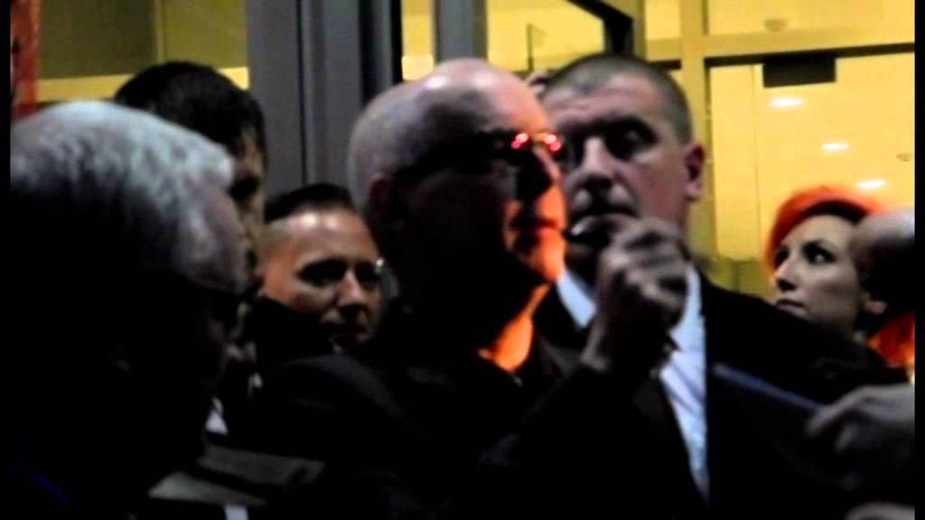 Pet Shop Boys. Neil Tennant - signing autograph 05.06.2013.
