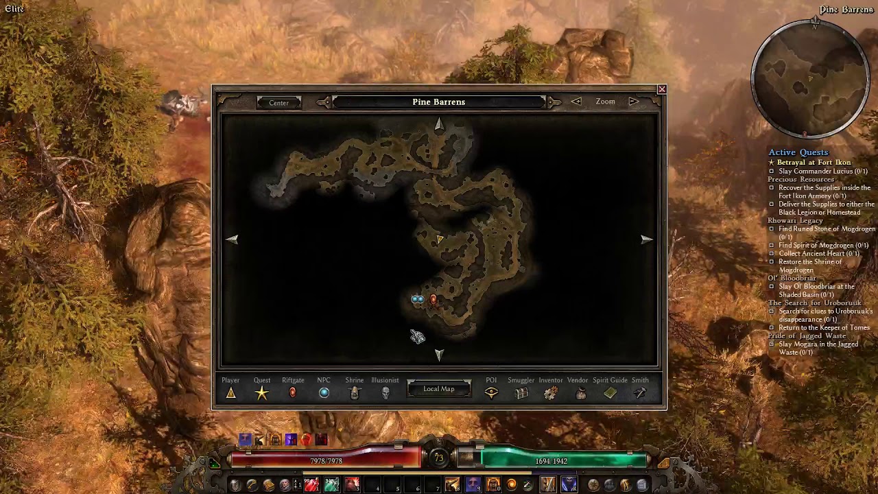 grim dawn maps